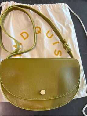 Lindquist Object Green Ochre Mezzo Bag New